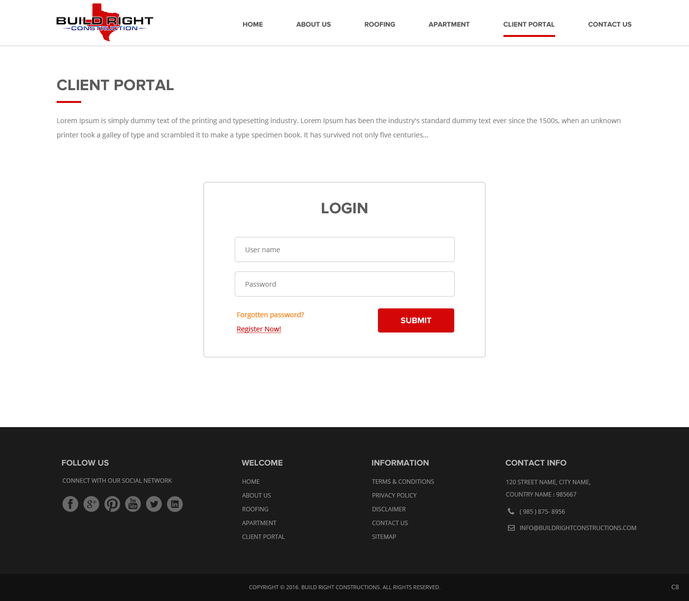 Diseño Web por pb para Build Right Construction | Diseño #12766060