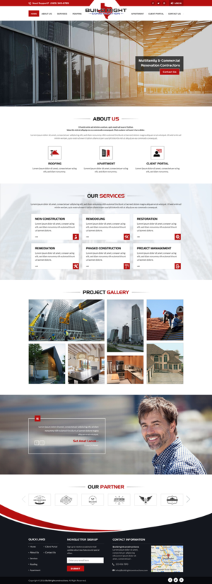Diseño Web por Sbss para Build Right Construction | Diseño: #12677595