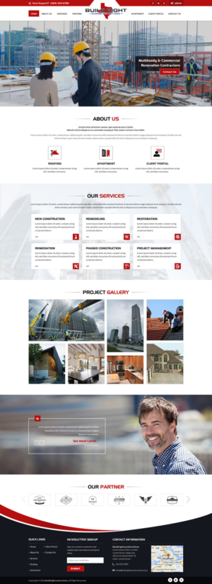 Diseño Web por Sbss para Build Right Construction | Diseño: #12677596