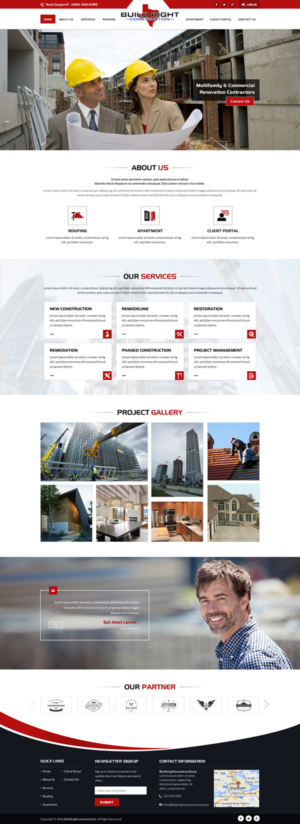 Diseño Web por Sbss para Build Right Construction | Diseño: #12677598