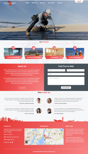 Diseño Web por cCopilot para Build Right Construction | Diseño: #12695017