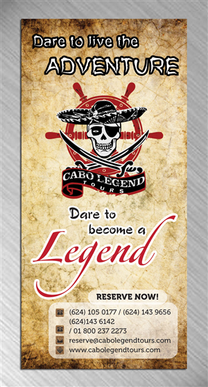 Brochure Design by Sbss for Cabo escape tours | Design: #2435549