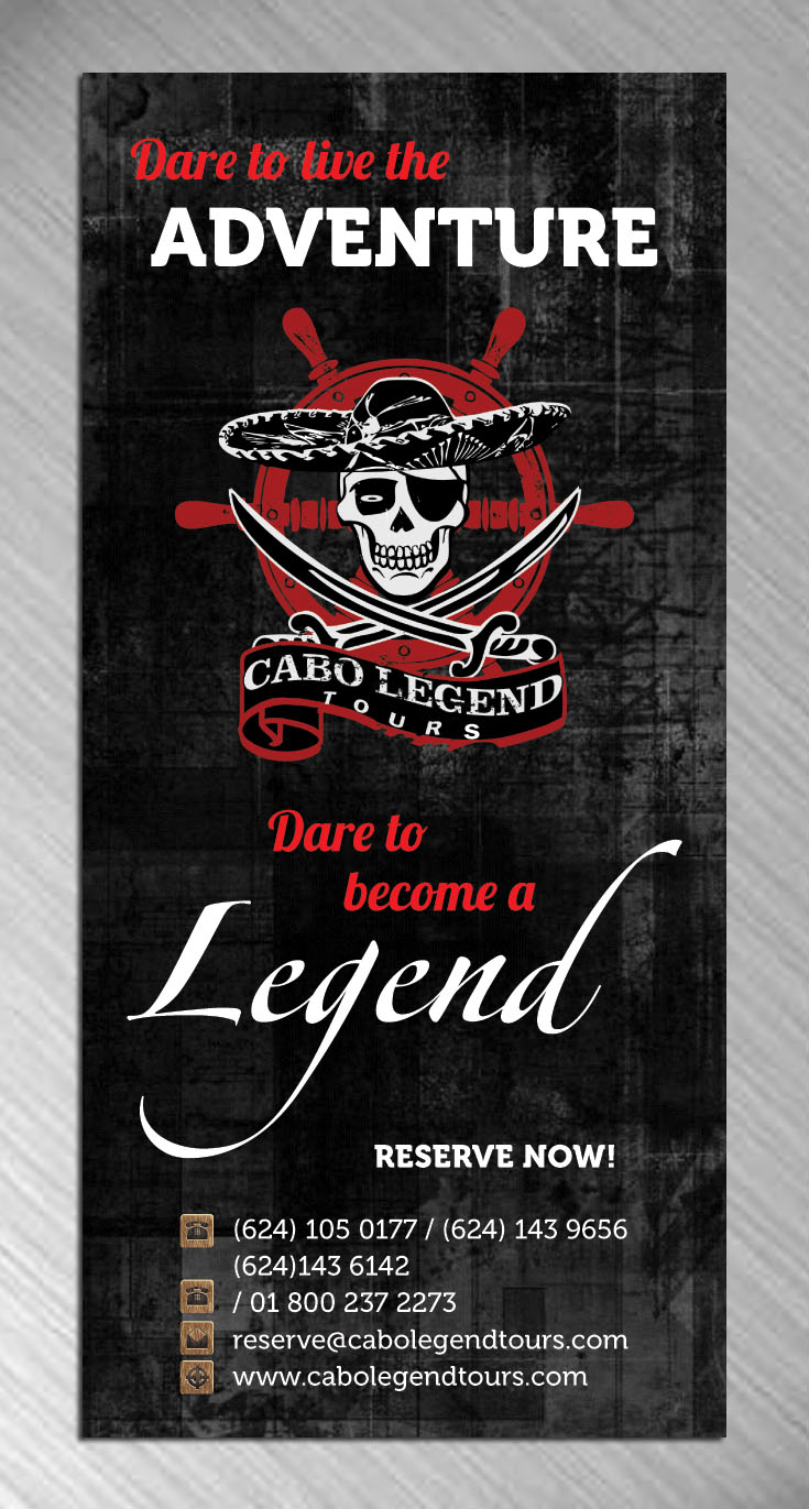 Diseño de Brochure por Sbss para Cabo escape tours | Diseño #2435551