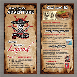 Brochure Design by Sbss for Cabo escape tours | Design: #2439078