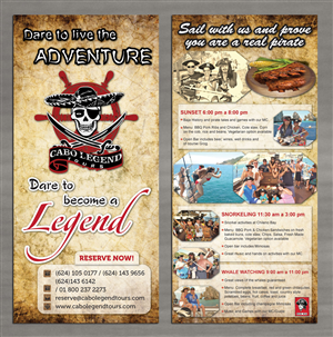 Brochure Design by Sbss for Cabo escape tours | Design: #2445039