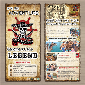 Brochure Design by Sbss for Cabo escape tours | Design: #2454751