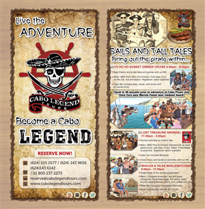 Brochure Design by Sbss for Cabo escape tours | Design: #2463865