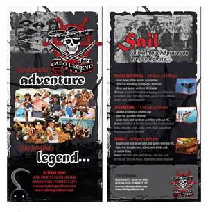 Brochure Design by san011 for Cabo escape tours | Design: #2431438