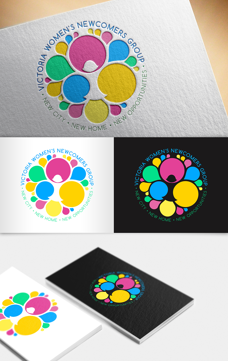 Logo Design by nivleik for Victoria Women's Newcomers Club | Design #12692922