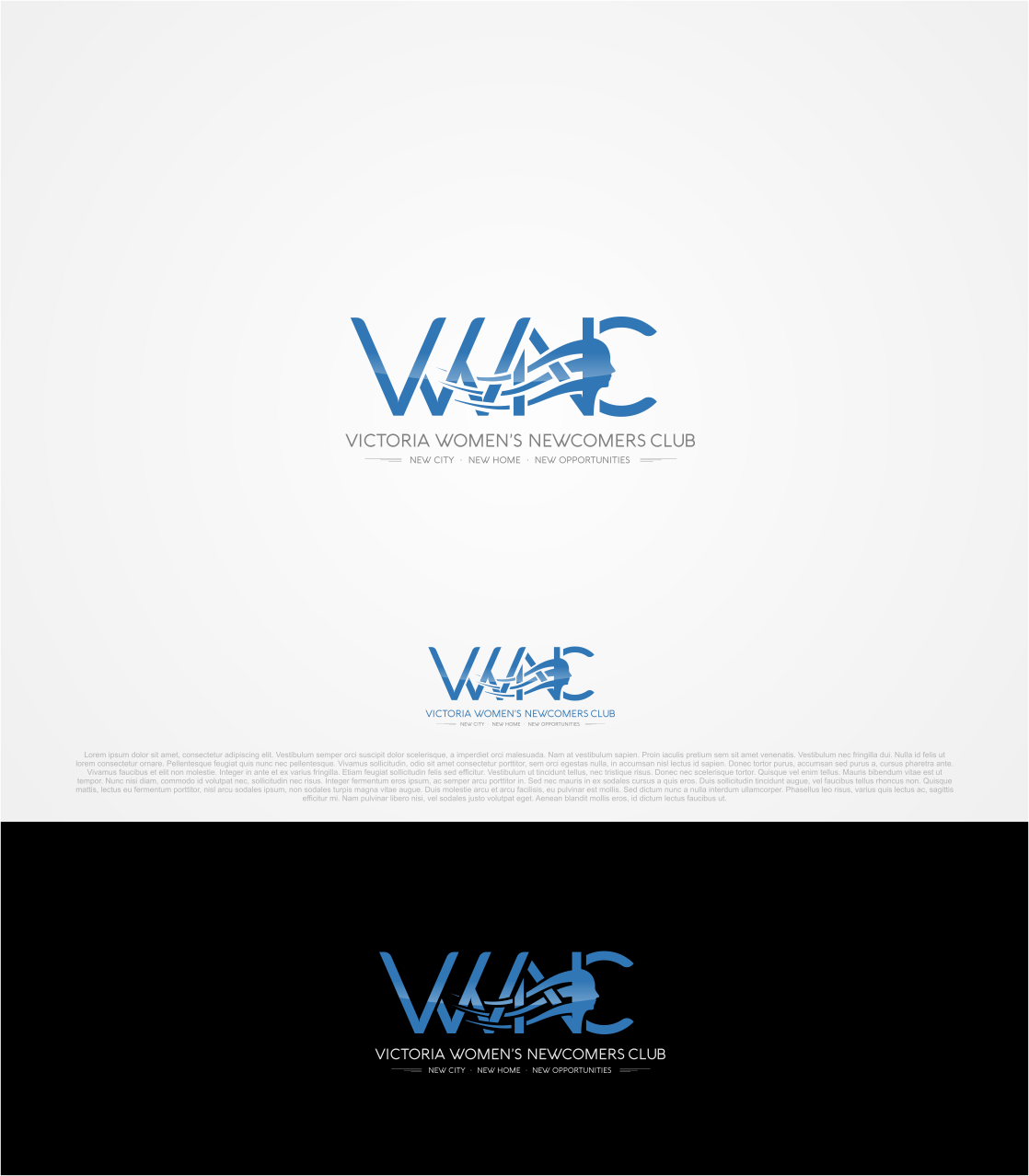 Logo Design by artswolf for Victoria Women's Newcomers Club | Design #12777486