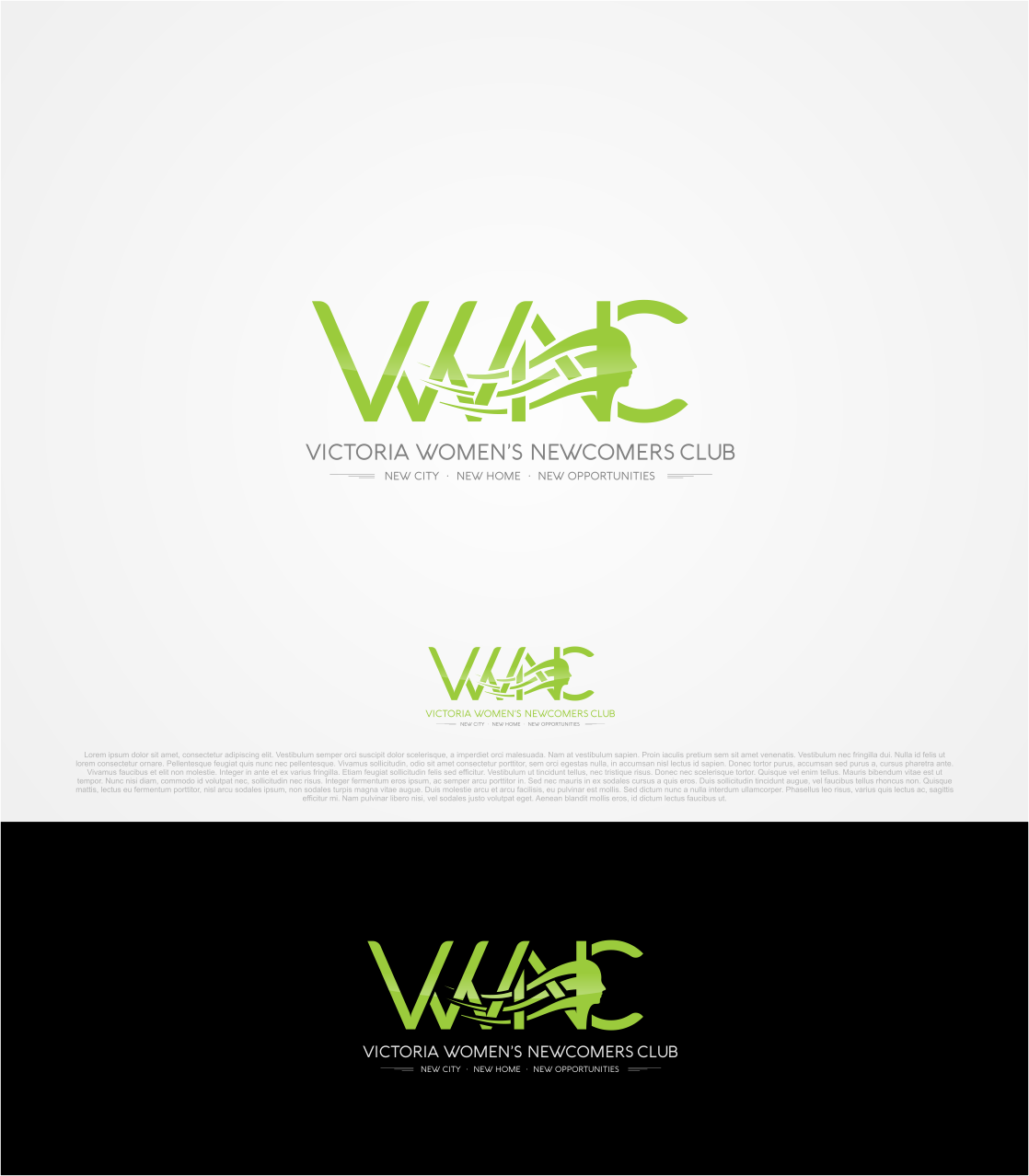 Logo Design by artswolf for Victoria Women's Newcomers Club | Design #12777536