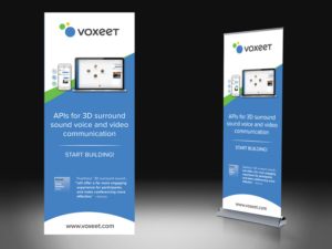 New top banner for www.voxeet.com | Banner Ad Design by alex989