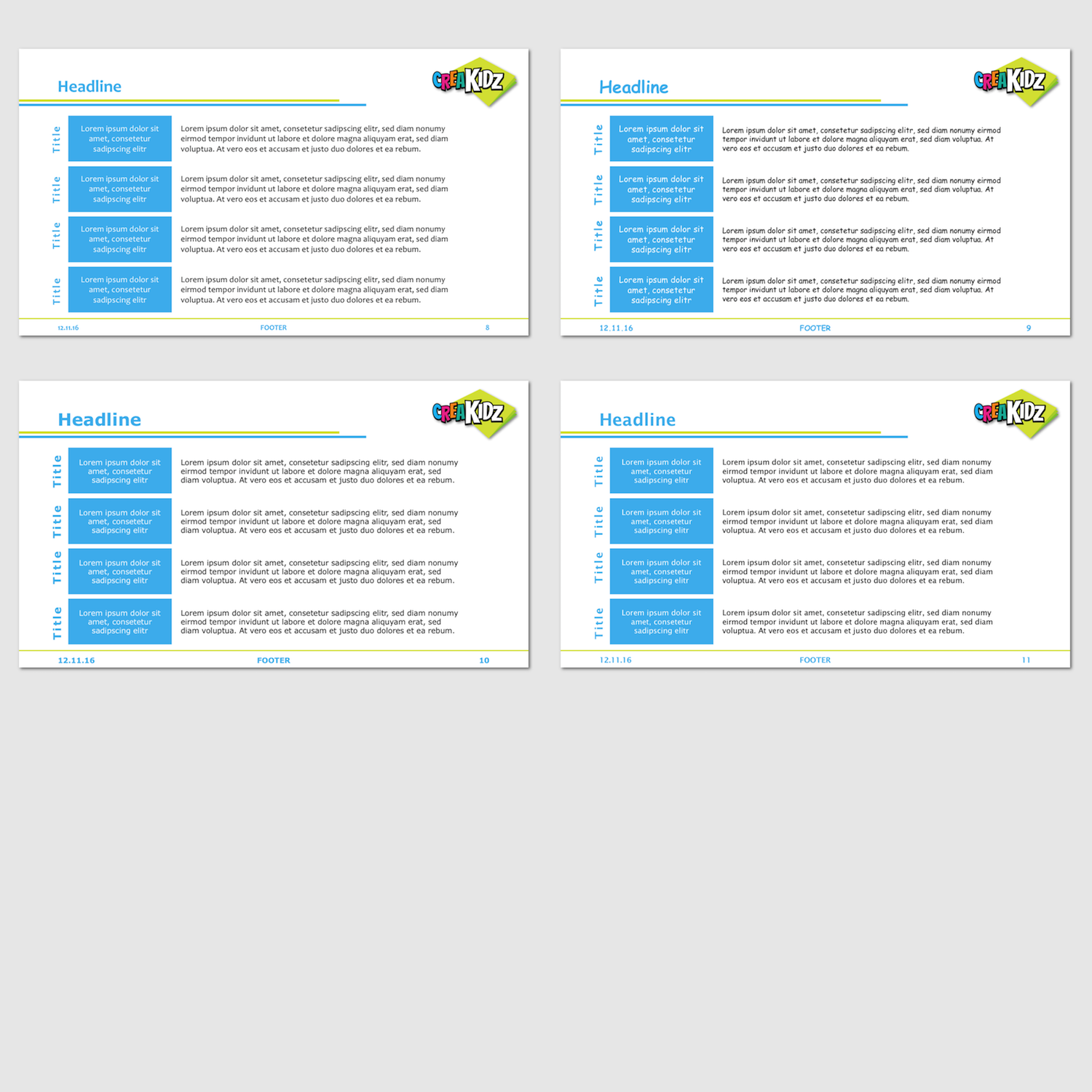 PowerPoint Design by StonyDog Design for Mon Monde a Moi | Design #12678857