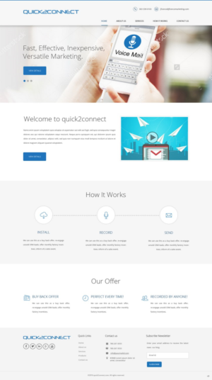 Wordpress Design by pb for J Franco Marketing  | Design: #12677367