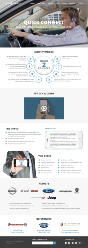 Wordpress Design by pb for J Franco Marketing  | Design: #12689988