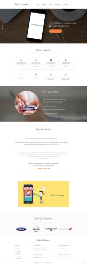 Wordpress Design by pb for J Franco Marketing  | Design: #12689989