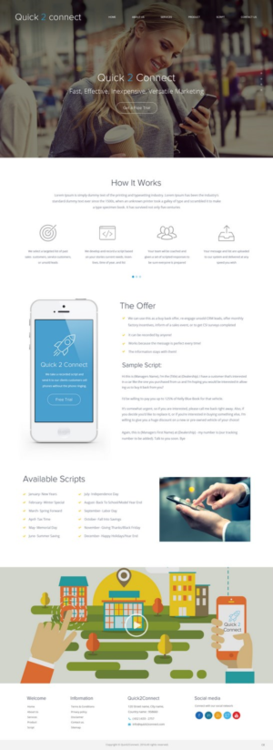 Wordpress Design by pb for J Franco Marketing  | Design: #12689992