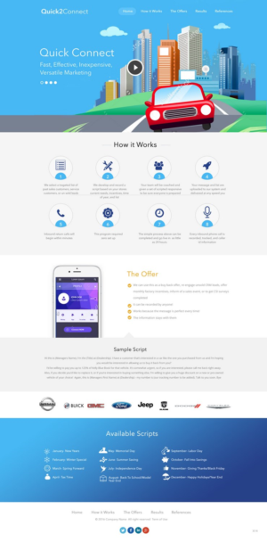 Wordpress Design by pb for J Franco Marketing  | Design: #12689996
