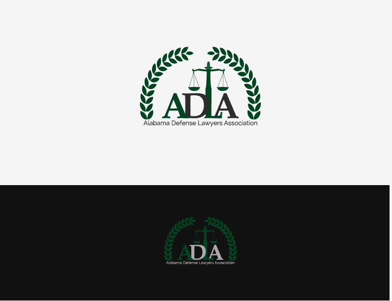 Logo Design by row3webs for Alabama Defense Lawyers Association | Design #2825483