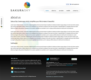 Web Design by Robert Marks for this project | Design: #541537