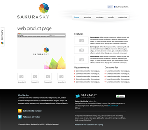 Web Design by Robert Marks for this project | Design: #541543