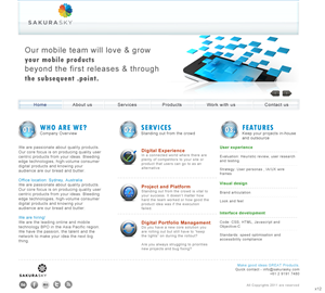 Web Design by pb for this project | Design: #535120