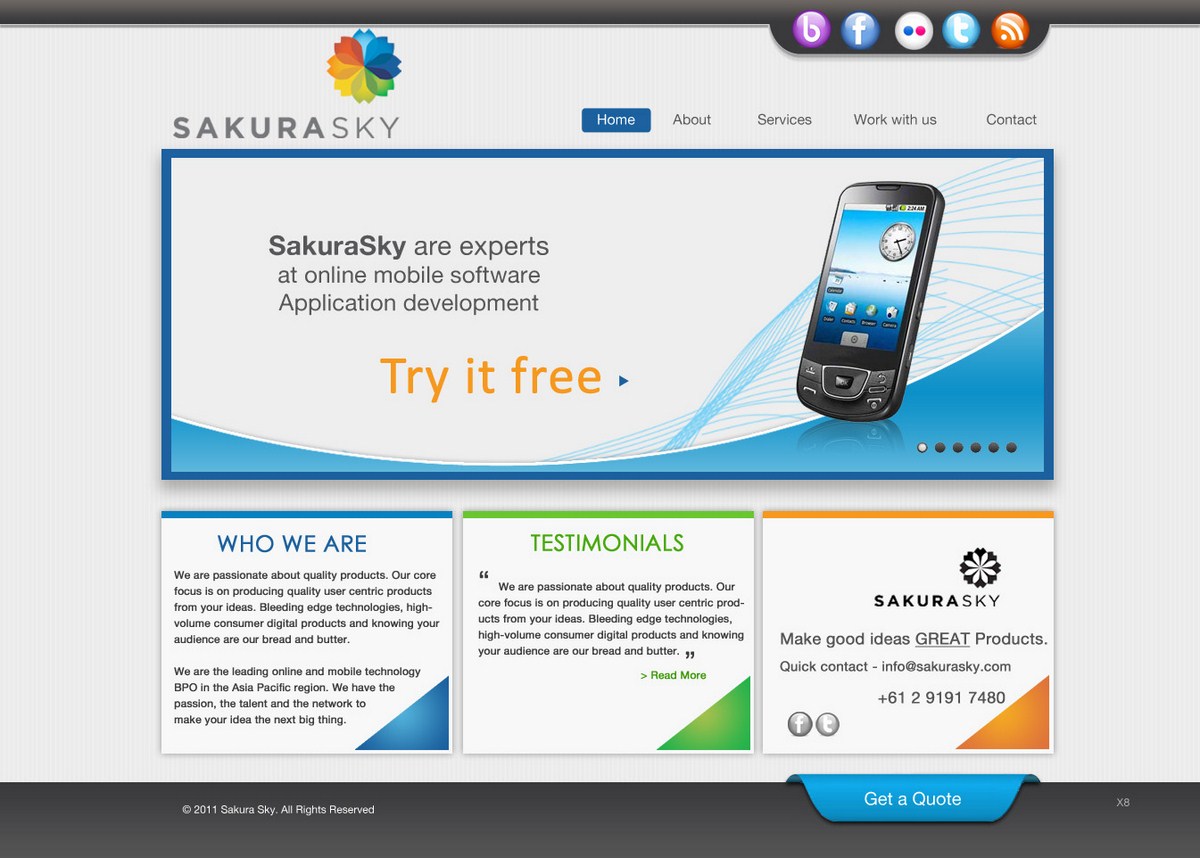 Web Design by pb for this project | Design #535643