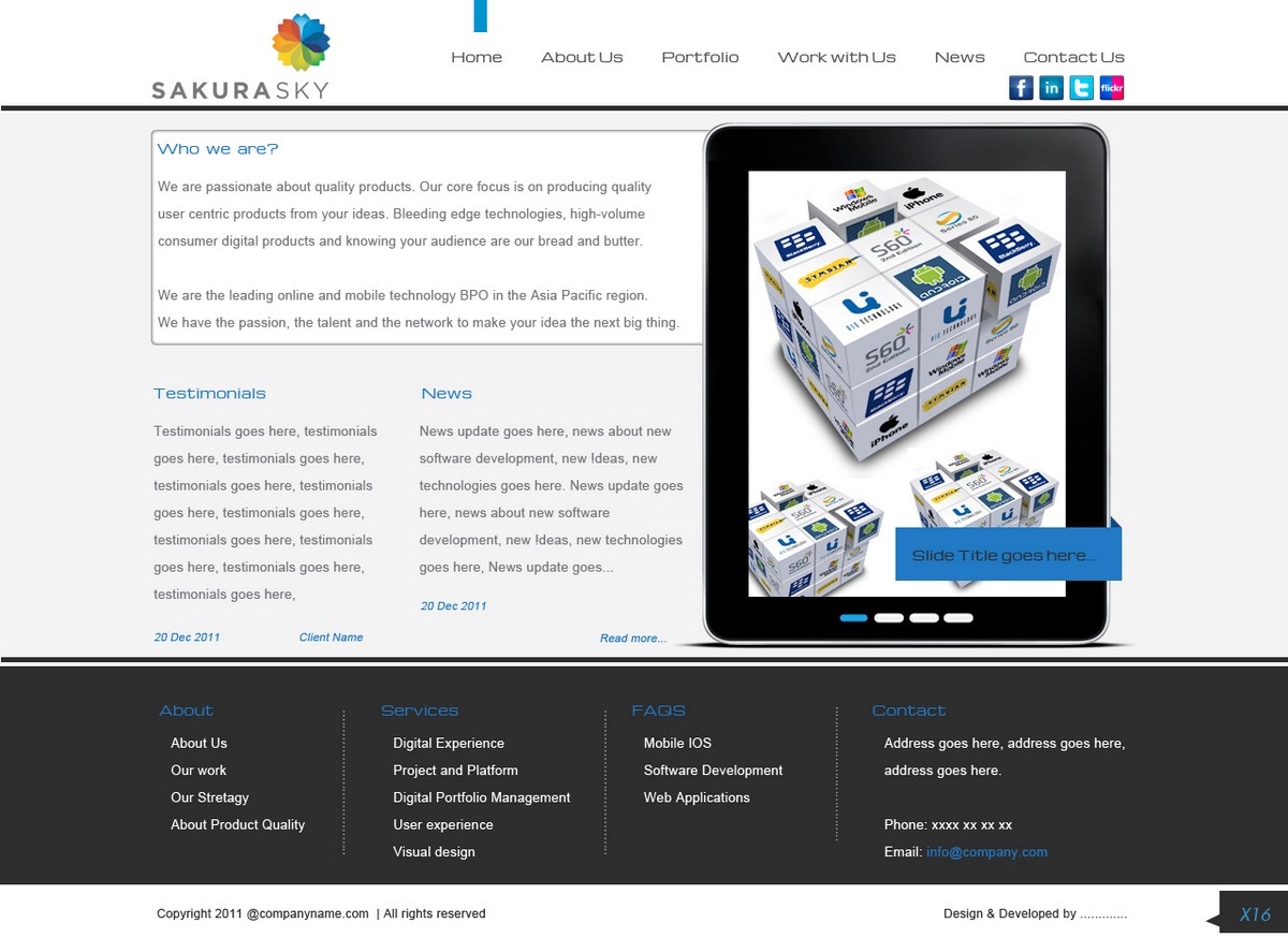 Web Design by pb for this project | Design #539150