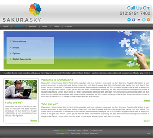 Web Design by pb for this project | Design: #539154