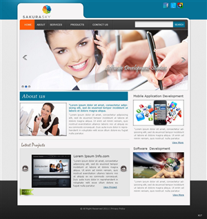 Web Design by pb for this project | Design: #539157