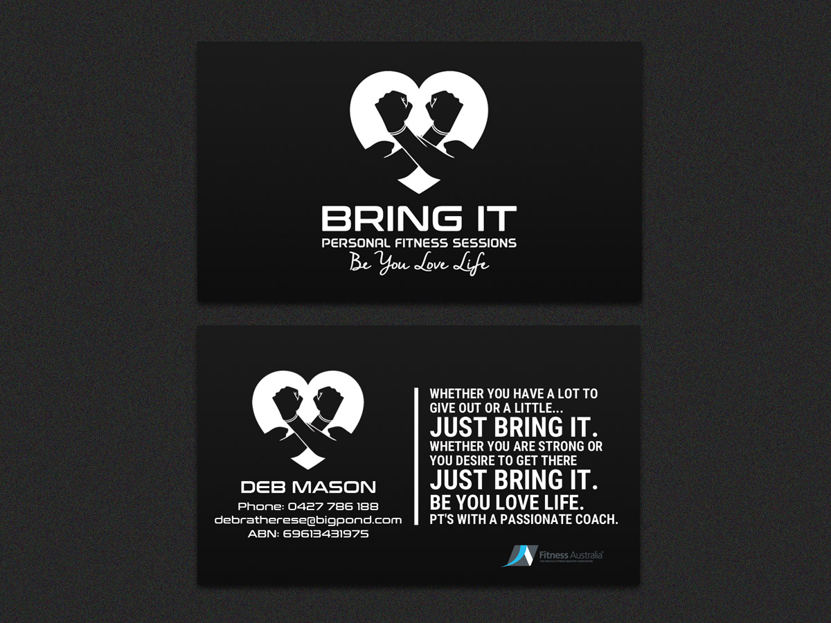 Business Card Design by Sandaruwan for Kick It Clean | Design #12681152