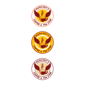 Mercury's Coffee & Tea Stop | Logo Design by moisesf
