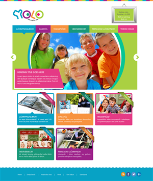Web Design by JM for Haskolaprent | Design: #2443036