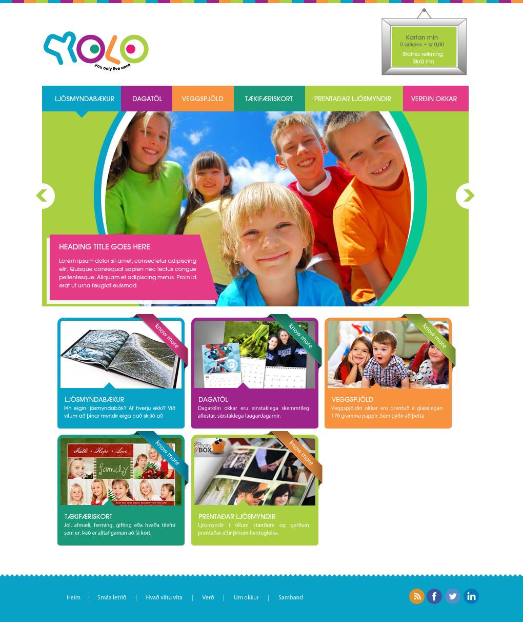 Web Design by JM for Haskolaprent | Design #2446299