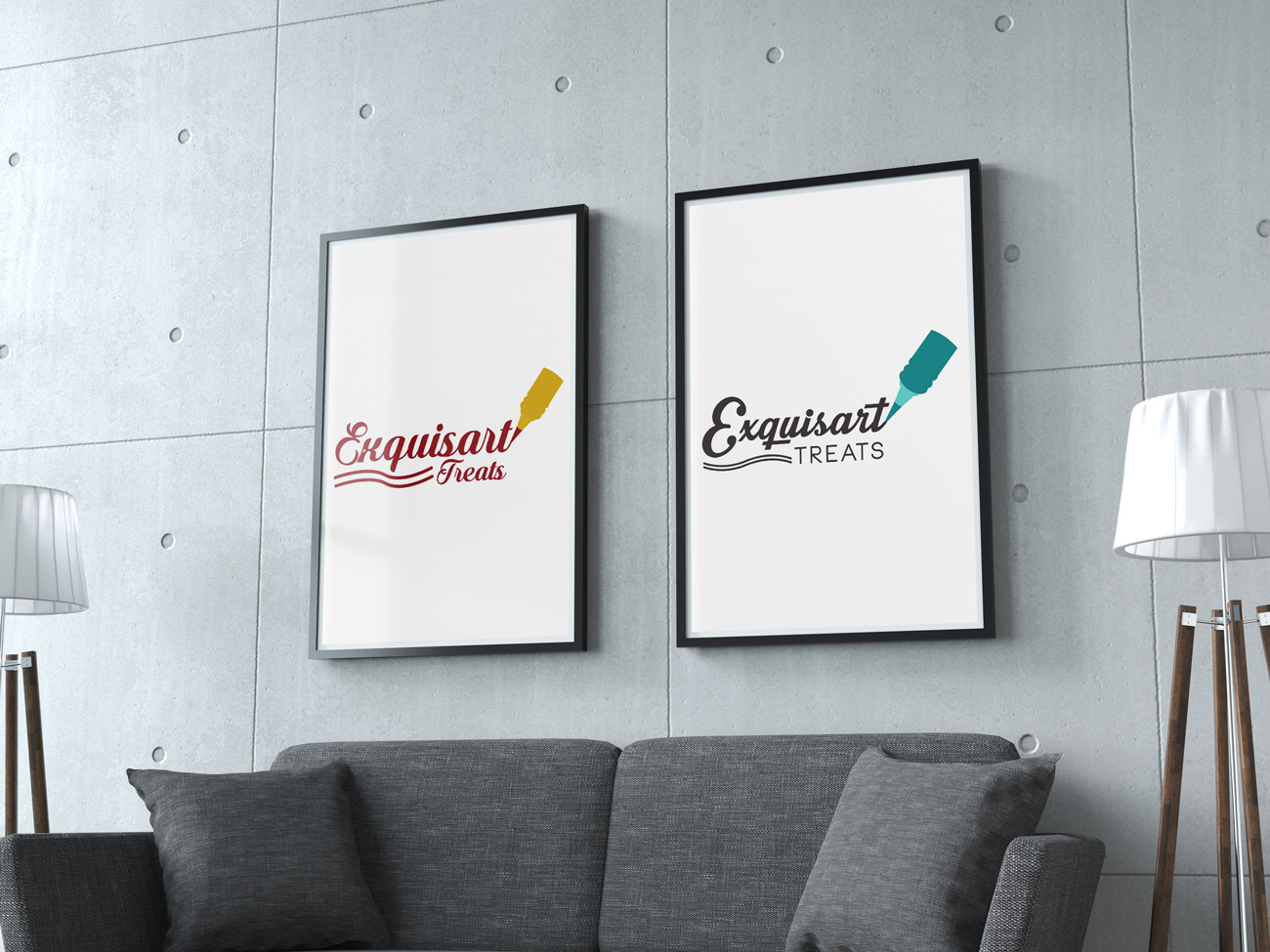 Logo Design by Impressive Solutions for Exquisart Treats | Design #12692759