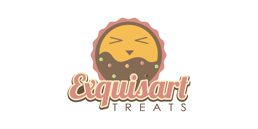 Logo Design by debdesign for Exquisart Treats | Design #12692678