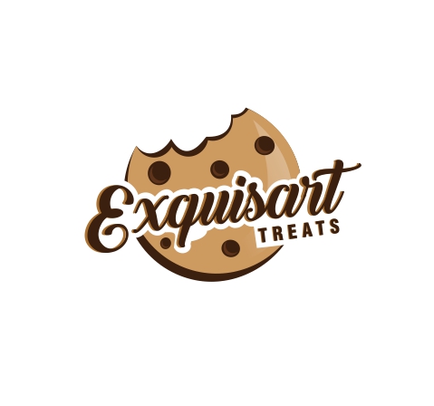 Diseño de Logo por ecorokerz para Exquisart Treats | Diseño #12689106