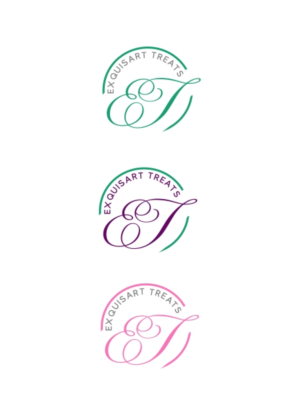 Logo Design by ecorokerz for Exquisart Treats | Design: #12702922