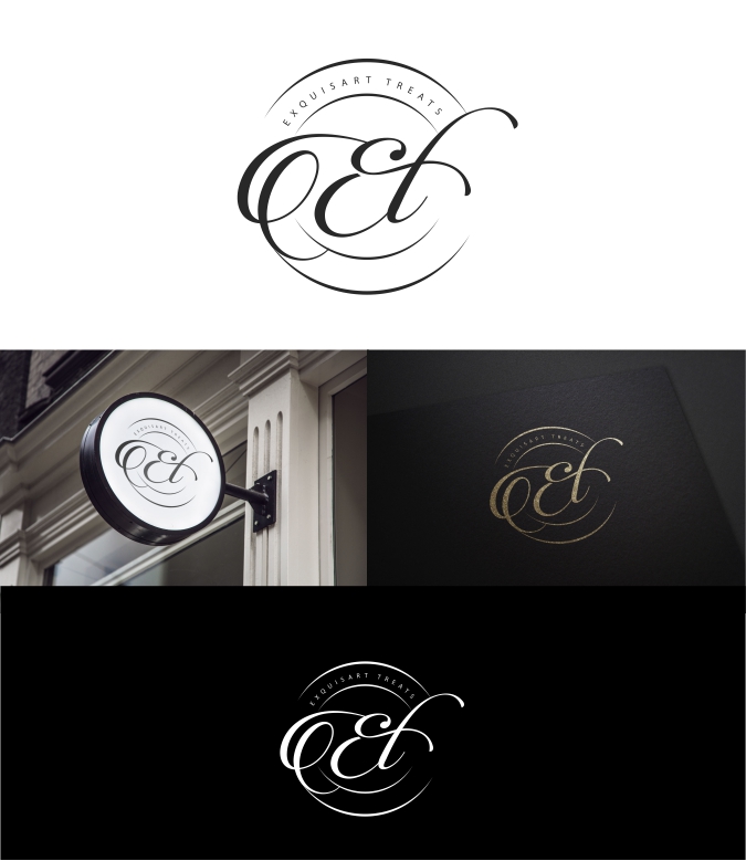 Logo Design by ecorokerz for Exquisart Treats | Design #12703570