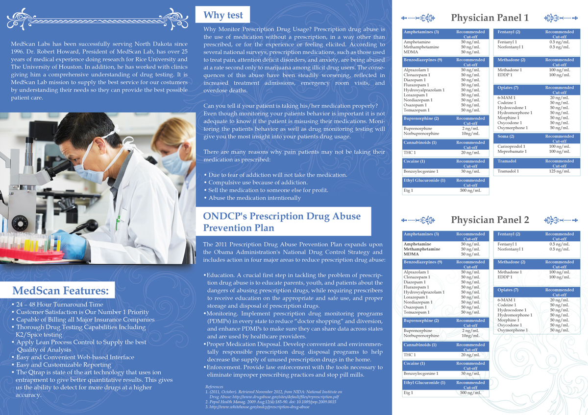 Brochure Design by Visualland for Alliance Medical Group | Design #2454774