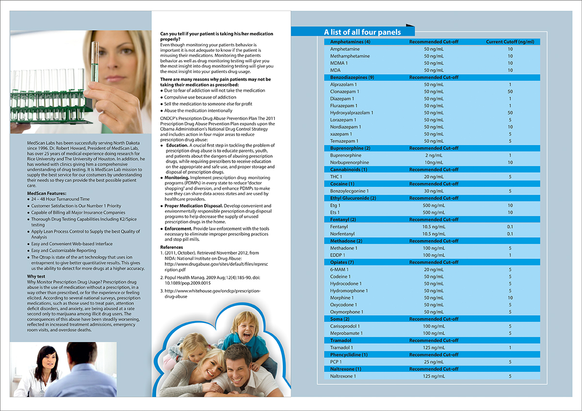 Broschüren-Design von dkthedon für Alliance Medical Group | Design #2470718