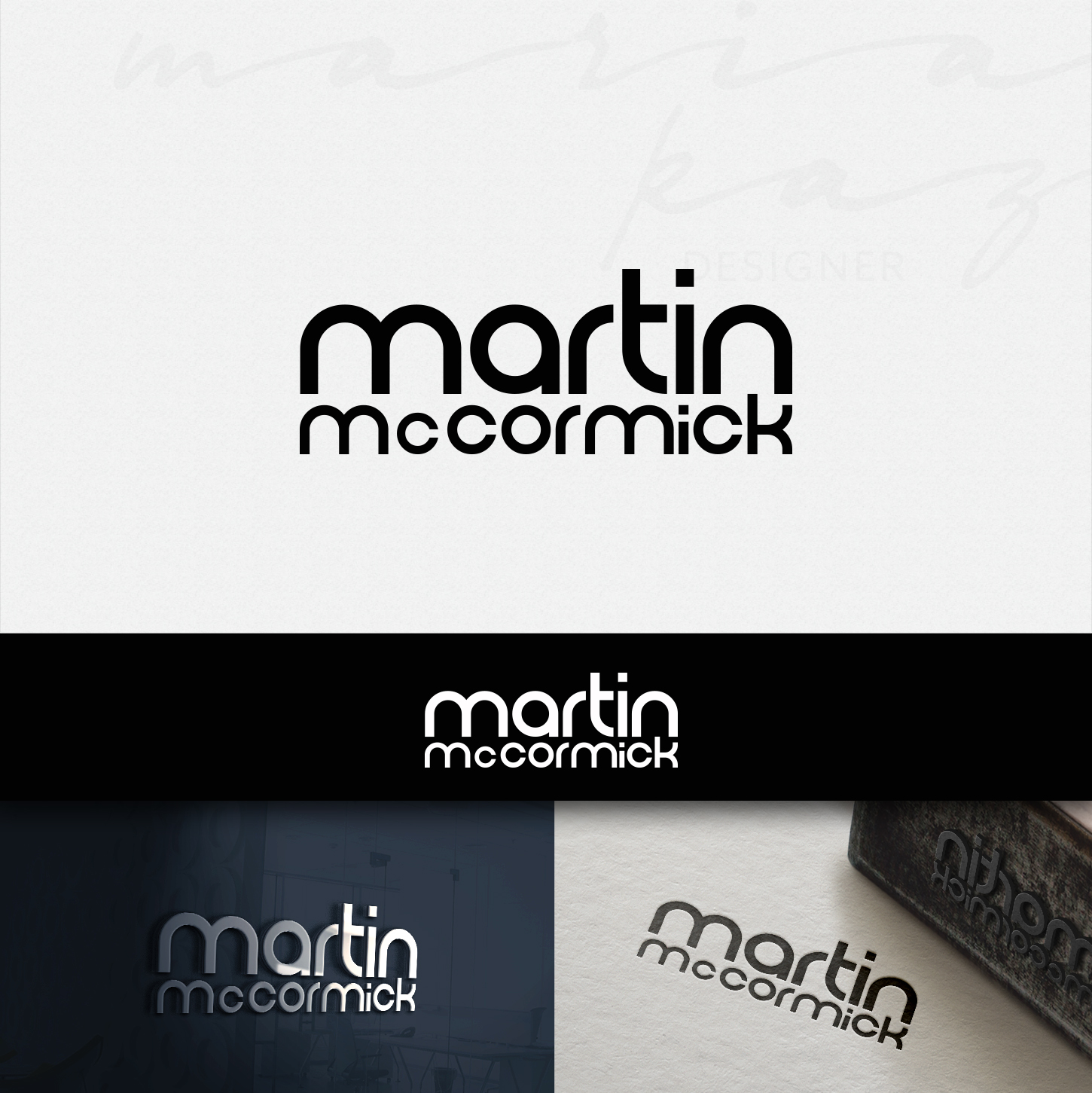 Logo-Design von maria-kaz für Martin McCormick Design | Design #12772490