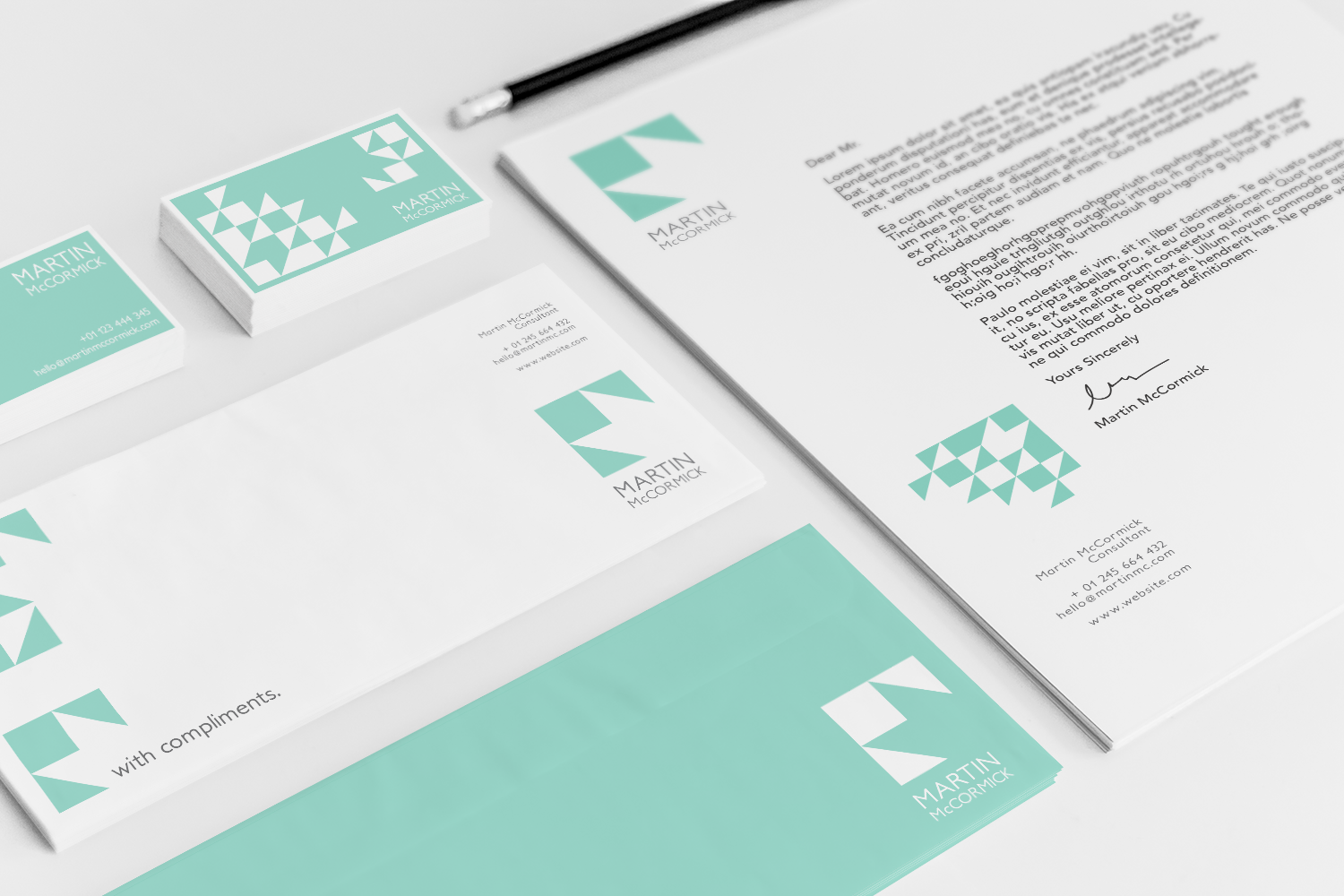 Logo Design by Matt Bradshaw for Martin McCormick Design | Design #12693624