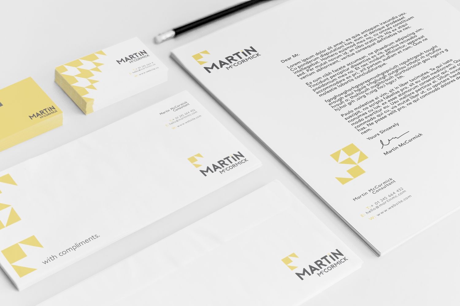 Logo Design by Matt Bradshaw for Martin McCormick Design | Design #12767398
