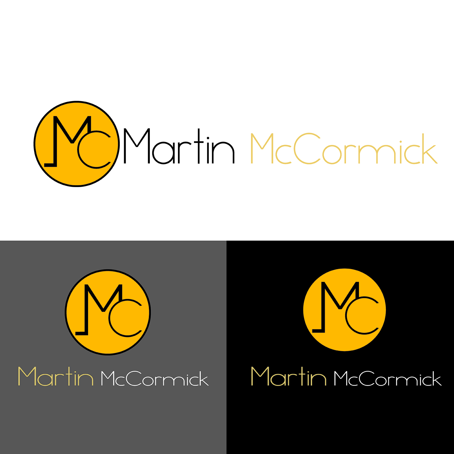 Logo Design by boopdesign for Martin McCormick Design | Design #12754409