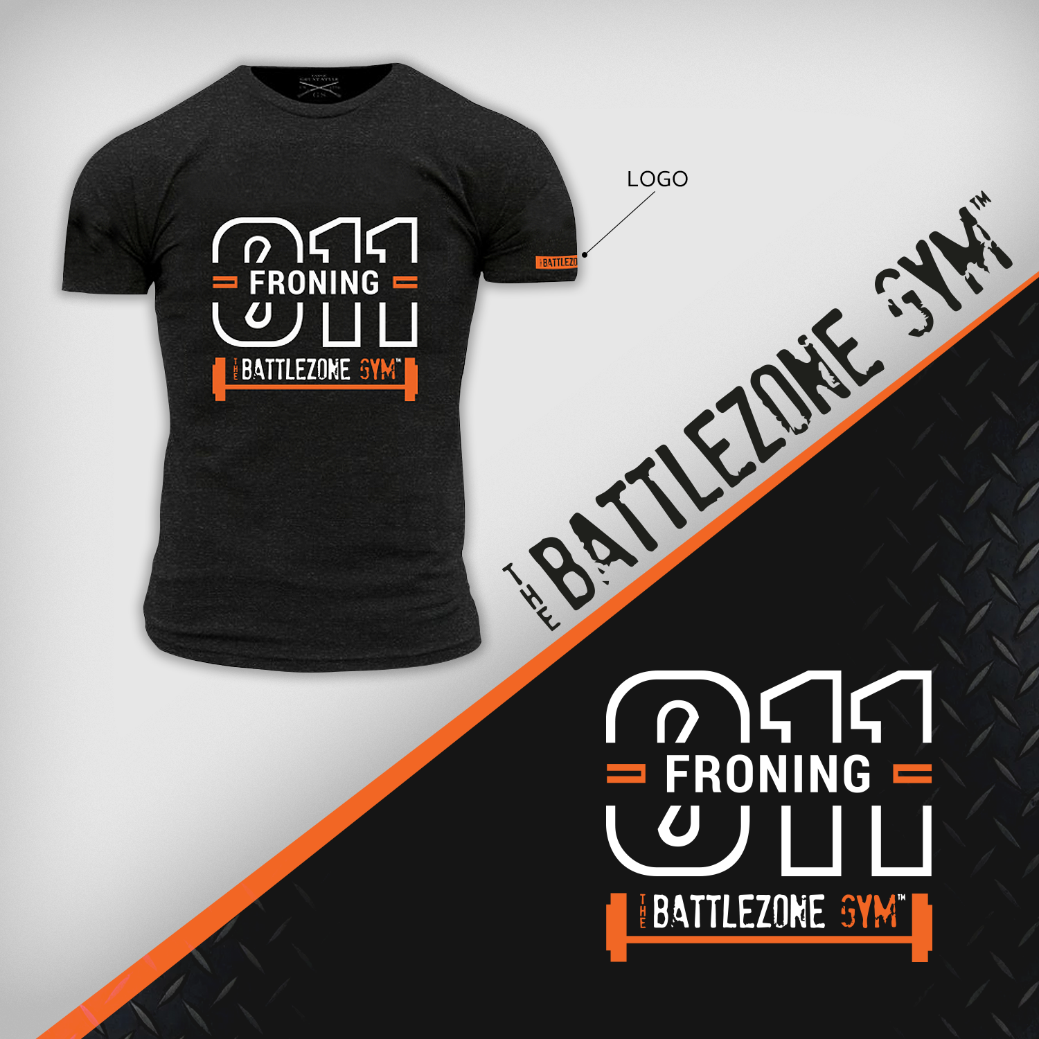 T-Shirt-Design von WALEEPORN für BattleZone Gym | Design #12783102