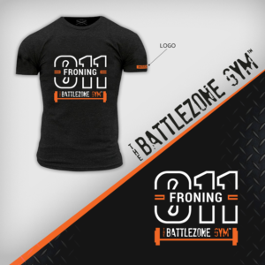 Diseño de Camiseta por WALEEPORN para BattleZone Gym | Diseño #12783102