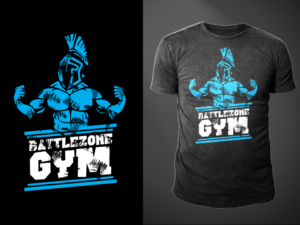 T-shirt Design by FRESTI for BattleZone Gym | Design: #12687516