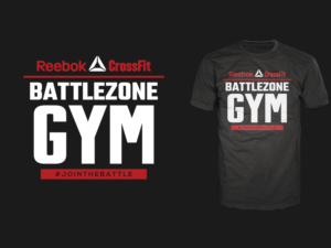 BattleZone Gym CrossFit style Shirt | Diseño de Camiseta por FRESTI