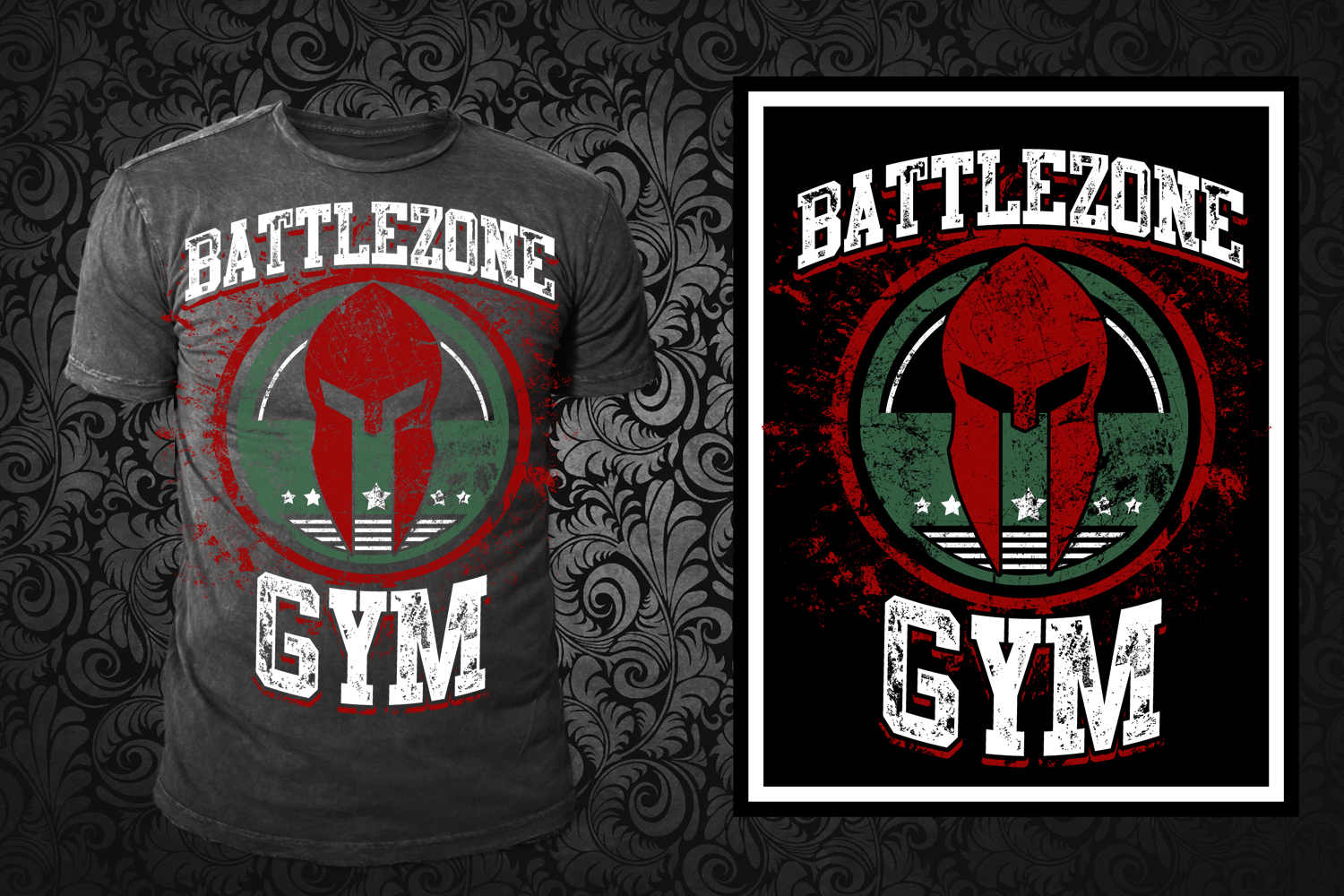 T-shirt Design by rhamjo_quimada for BattleZone Gym | Design #12743943